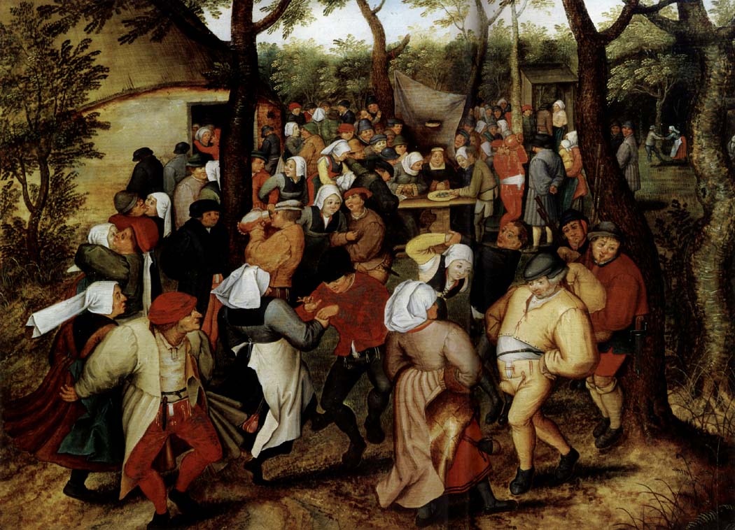 Pieter Bruegel Rustic Wedding